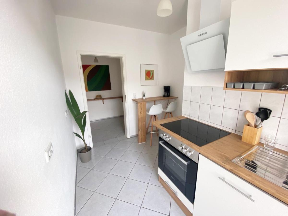 Schöne, ruhige Zweiraumwohnung im angesagten Altlindenau Leipzig Exterior foto